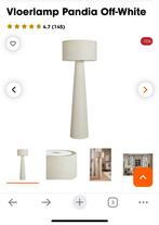 Vloerlamp Pandia off white, Huis en Inrichting, Lampen | Vloerlampen, Ophalen, Zo goed als nieuw, Stof, 150 tot 200 cm