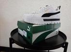 PUMA MAYZE LEDER NIEUW 38 WIT/ZWART., Ophalen of Verzenden, Nieuw, Wit, Sneakers of Gympen