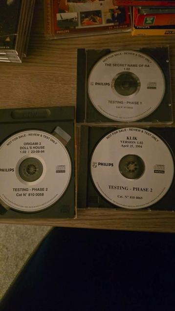 Philips cd-i not released  discs name of ra klik origami beschikbaar voor biedingen