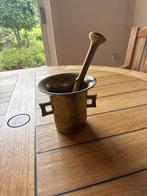 Messing Vijzel met Stamper, Antiek en Kunst, Ophalen, Brons