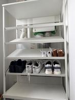 2 Witte Schoenenkasten - Stapelbaar, Ophalen, Gebruikt