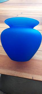 Glazen bolvaas, Ophalen, Blauw, Minder dan 50 cm, Glas