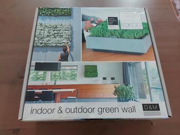 D & M indoor & outdoor green wall verticale plantenbak beschikbaar voor biedingen