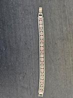 Zilverkleurige armband, Ophalen of Verzenden, Zo goed als nieuw, Zilver, Staal