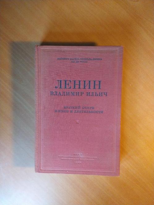 Lenin (russischtalig boek), Boeken, Biografieën, Zo goed als nieuw, Ophalen of Verzenden