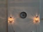 3 kristallen wandlampen, Huis en Inrichting, Lampen | Wandlampen, Ophalen of Verzenden, Gebruikt
