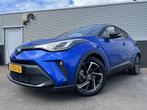 Toyota C-HR 2.0 Hybrid Bi-Tone Navigatie, Dodehoekdetectie,, Euro 6, 4 cilinders, Blauw, Leder en Stof