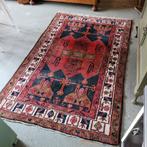Mooi oud vloerkleed, tapijt, afm. 215x 137 cm., Antiek en Kunst, Antiek | Kleden en Textiel, Ophalen
