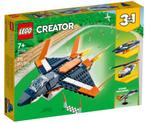 Lego Creator 3 in 1 Supersonisch straalvliegtuig 31126 NIEUW, Ophalen of Verzenden, Nieuw, Complete set, Lego