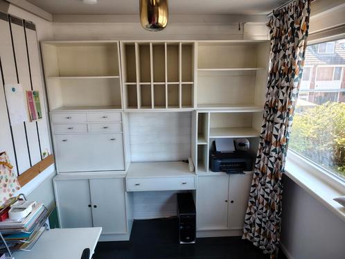 Wandkast bestaande uit 8 blokken, Huis en Inrichting, Kasten | Wandmeubels, Gebruikt, Minder dan 100 cm, Minder dan 150 cm, 25 tot 50 cm