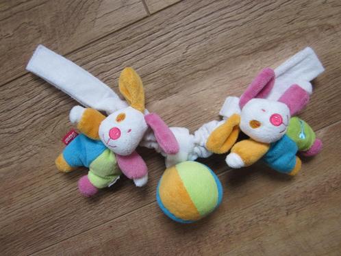 Tiamo Collection zacht pluche hond buggy - wagenspanner, Kinderen en Baby's, Speelgoed | Knuffels en Pluche, Nieuw, Overige typen