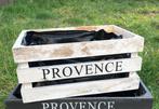 'Provence' plantenbakje kistje wit, Huis en Inrichting, Ophalen of Verzenden, Gebruikt
