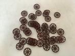 Lego wielwagen groot wielen karrenwielen bruin (2), Kinderen en Baby's, Speelgoed | Duplo en Lego, Ophalen of Verzenden, Gebruikt