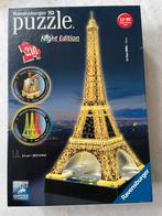 3d puzzel Eiffeltoren Night Edition, Hobby en Vrije tijd, Denksport en Puzzels, Ophalen, Minder dan 500 stukjes, Zo goed als nieuw