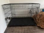 Grootte hondenbench 105 x 70 x 78 cm, Dieren en Toebehoren, Hondenhokken, Ophalen, Zo goed als nieuw, 75 tot 110 cm, 65 tot 100 cm