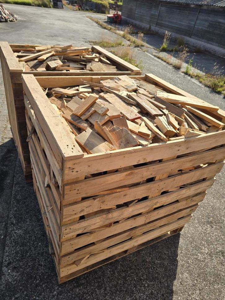 Droog en stookklaar brandhout 1,2 m3, Tuin en Terras, Haardhout, Blokken, Overige houtsoorten, Minder dan 3 m³, Ophalen