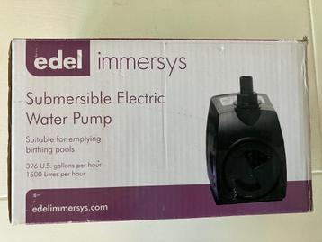 waterpomp edel immersys 1,5m3/uur beschikbaar voor biedingen
