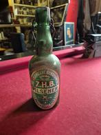 Oude bierfles ( dikbuik) ZHB Den Haag, Verzamelen, Ophalen of Verzenden, Gebruikt, Glas of Glazen, Overige merken