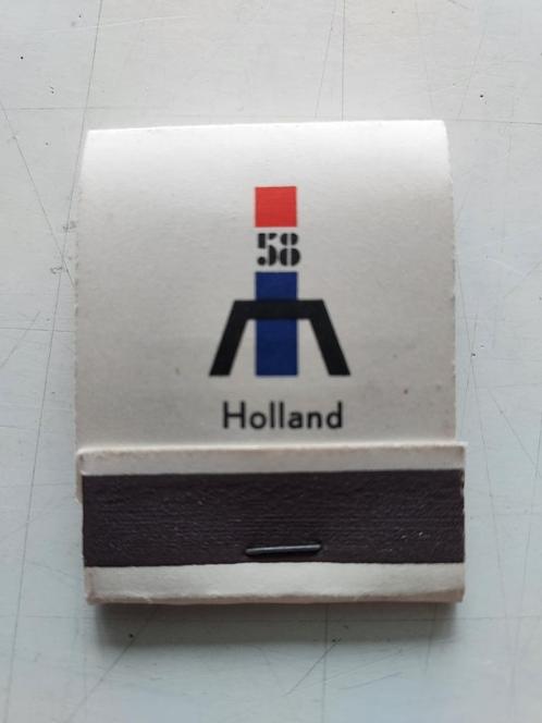 compleet lucifersboekje Nederlands Paviljoen expo 1958, Verzamelen, Merken en Reclamevoorwerpen, Zo goed als nieuw, Overige typen