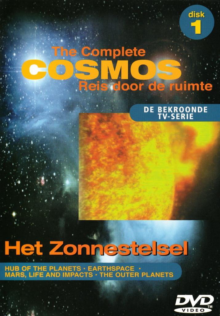 Cosmos, de reis door de ruimte DVD (2 disks) € 5,-, Cd's en Dvd's, Dvd's | Documentaire en Educatief, Zo goed als nieuw, Wetenschap of Techniek