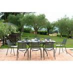 3x stevige Emu Ala designer tuinstoelen nette staat, Tuin en Terras, Ophalen, Zo goed als nieuw, Aluminium, Stapelbaar