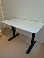 Elektrisch zit sta bureau IKEA 120×80, Huis en Inrichting, Bureaus, Ophalen, Gebruikt