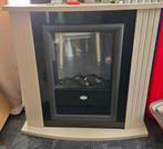Gratis: elektrische haard – verwarming werkt, licht defect, Huis en Inrichting, Haarden, Ophalen, Gebruikt, Vrijstaande haard