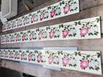 29 stuks art nouveau tegels met prachtige rozenrand, Ophalen