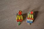 2 x vintage Pin McDonald's Nederland tulp, Verzenden, Zo goed als nieuw, Overige onderwerpen, Speldje of Pin