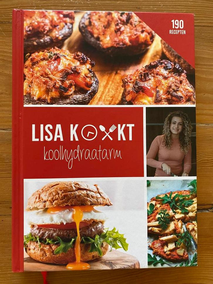 Lisa Tennebroek - Lisa kookt koolhydraatarm, Boeken, Kookboeken, Gelezen, Ophalen of Verzenden