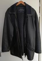 Zwarte leren herenjas Total Contrast mt 54, Maat 52/54 (L), Total Contrast, Zwart, Ophalen of Verzenden