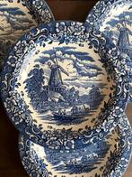 Vintage Engelse Royal Tudor Ware borden | set van 5, Ophalen of Verzenden