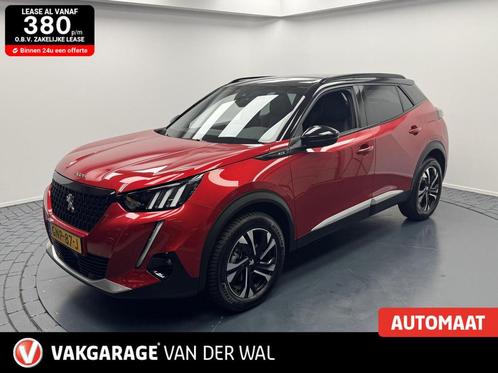 Peugeot 2008 1.2 PureTech GT Automaat-Navigatie-Carplay-Cr.c, Auto's, Peugeot, Bedrijf, Te koop, ABS, Achteruitrijcamera, Airbags