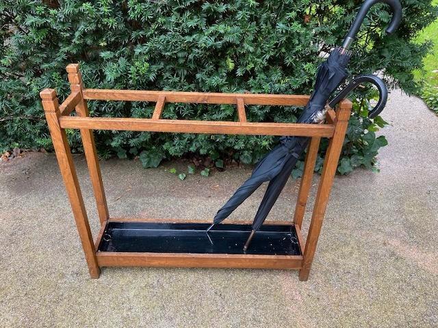 Art Deco paraplubak metalen lekbak, Antiek en Kunst, Antiek | Woonaccessoires, Ophalen of Verzenden