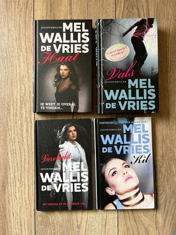 4x Mel Wallis de Vries - Haat, Vervloekt, Vals & Kil beschikbaar voor biedingen
