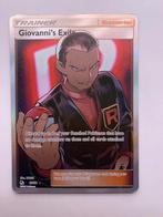 POKEMON GIOVANNIS EXILE FULL ART 67/68 - HIDDEN FATES, Foil, Ophalen of Verzenden, Losse kaart, Zo goed als nieuw