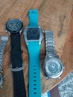 Diverse horlogecollectie, Overige merken, Staal, Gebruikt, Staal