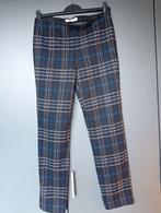 Geruite comfort broek van Gerry Weber mt S, Blauw, Ophalen of Verzenden, Zo goed als nieuw, Maat 36 (S)