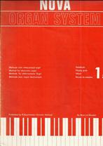 Bo185 bladmuziek nova orgel systeem ( 1a ) speelboek, Muziek en Instrumenten, Bladmuziek, Orgel, Gebruikt, Ophalen of Verzenden