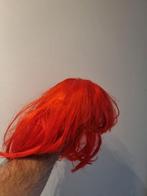 Rode Pruik Lang Haar - Carnaval, Ophalen of Verzenden