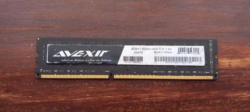 8GB DDR3 RAM Stick – Werkt perfect. Mist 2e sticker, Computers en Software, RAM geheugen, Gebruikt, Desktop, 8 GB, DDR3, Ophalen of Verzenden