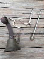 Vintage deurbel set bel nr 14, Ophalen of Verzenden, Gebruikt, Draadloos