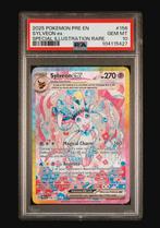 Sylveon Ex (PRE 156) PSA 10, Ophalen of Verzenden, Nieuw, Losse kaart, Foil