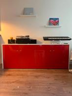 Vintage Rode Albeka Kast - modern Dressoir, Huis en Inrichting, Kasten | Dressoirs, Overige materialen, Gebruikt, 150 tot 200 cm