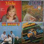 Henk Wijngaard/Mieke/Wiko's/Anja.   4 LP'S. Zie Foto's., Cd's en Dvd's, Vinyl | Nederlandstalig, Ophalen of Verzenden, Zo goed als nieuw