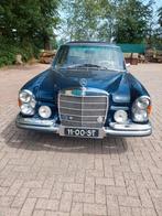 Mercedes-Benz S-Klasse 2.8 280 S 1971 Blauw, Auto's, Automaat, Achterwielaandrijving, Beige, Blauw