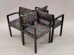 4x Vintage Pastoe houten eetkamerstoel hout stoel eettafel, Ophalen, Hout, Gebruikt, Mid century modern dutch design