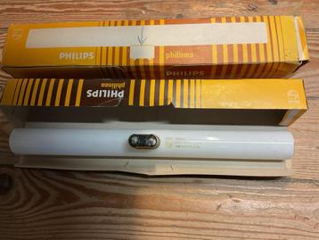 Antieke philips Philinea dressoir lampen 1 aansluitingen beschikbaar voor biedingen