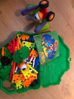 Kid k’nex: koffer vol bouw spullen, Kinderen en Baby's, Speelgoed | Bouwstenen, Zo goed als nieuw, Ophalen