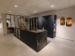 Prachtige grote showroomkeuken!, Ophalen, Zwart, Overige typen, Graniet of Steen